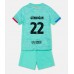 Tanie Strój piłkarski Barcelona Ilkay Gundogan #22 Koszulka Trzeciej dla dziecięce 2023-24 Krótkie Rękawy (+ szorty)